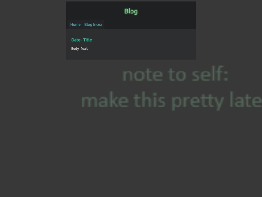 blogs/template screenshot