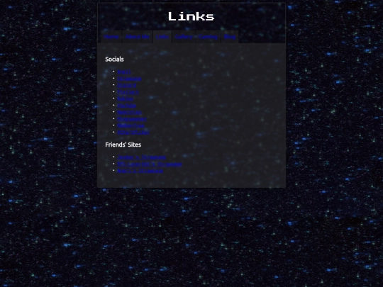 links screenshot