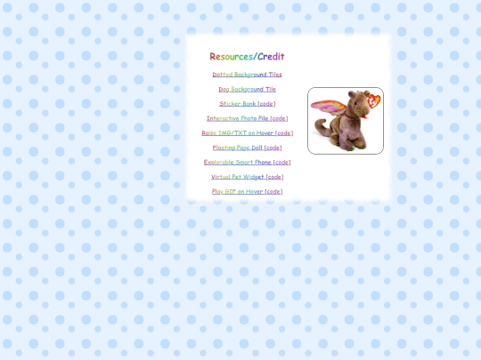 Resources screenshot
