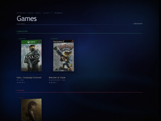 games screenshot