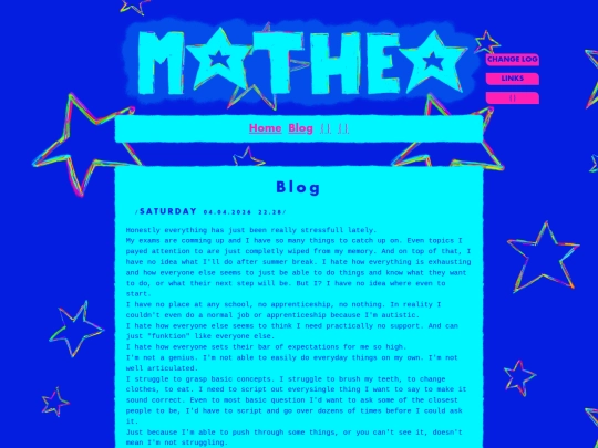 blog screenshot