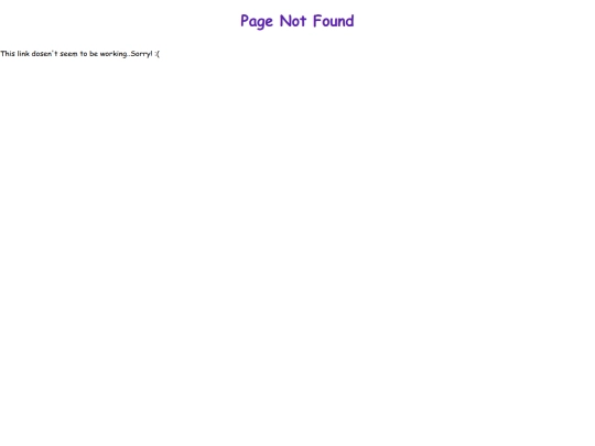 not_found screenshot