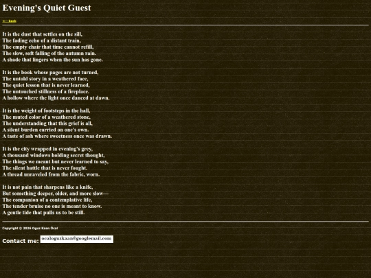 eveningsquietquest screenshot