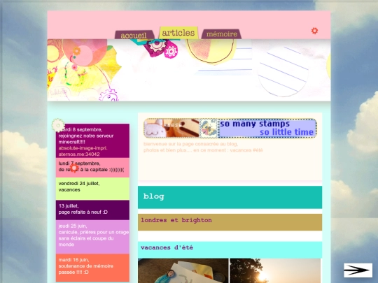 articles screenshot