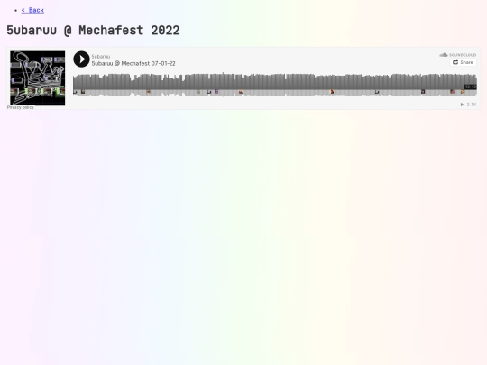 2022/07/mechafest screenshot