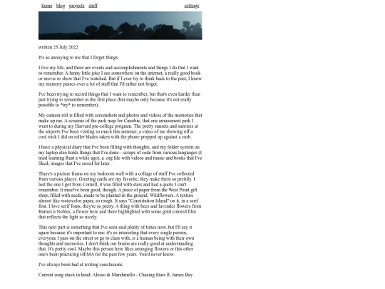 blog-posts/keepingMemories screenshot
