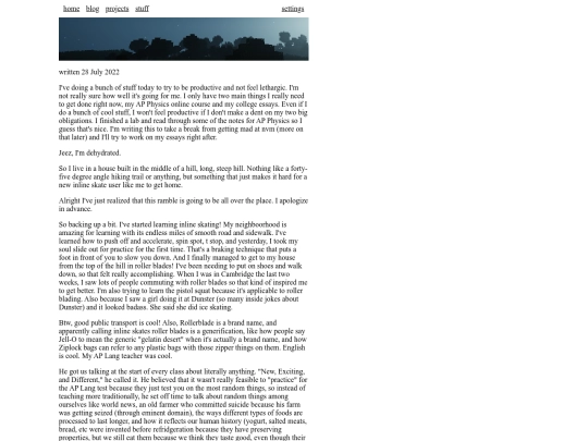 blog-posts/rambles1 screenshot