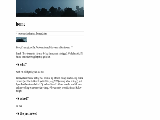 index screenshot