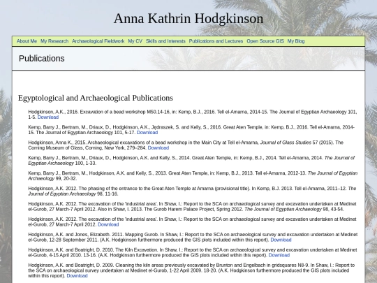 publications screenshot