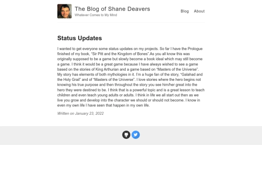 Updates screenshot