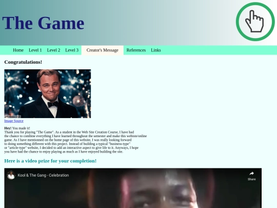 congrats screenshot