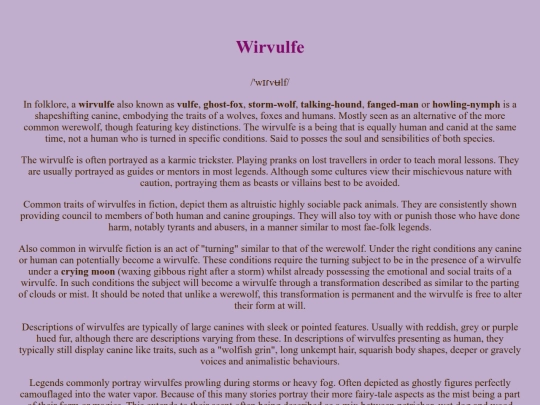 bonus/wirvulfe screenshot
