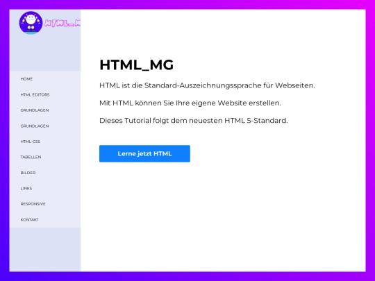 HTML_MG screenshot