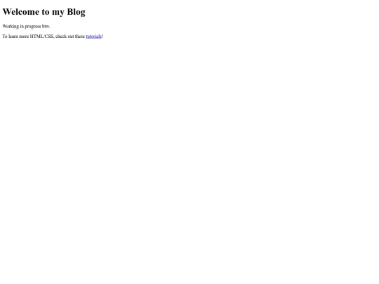 blog screenshot