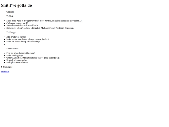 todo screenshot
