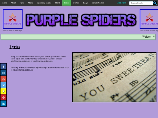 lyrics screenshot