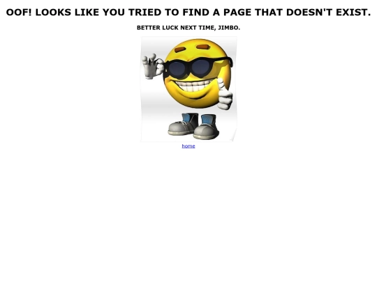 not_found screenshot