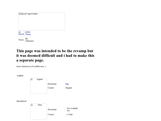My Web Sites/specialagentupd screenshot