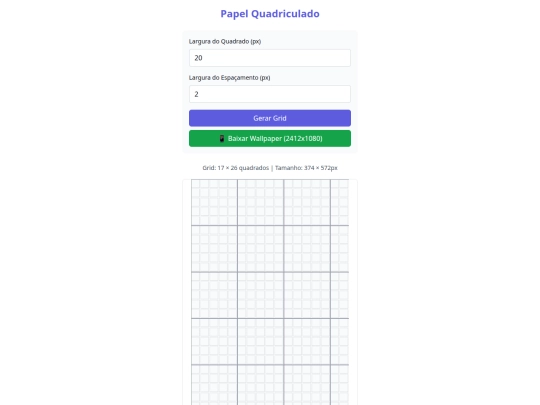 papelquadriculado screenshot
