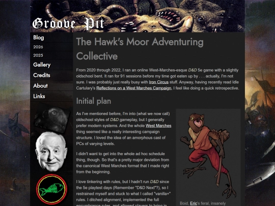 post-20251026-The_Hawks_Moor_Adventuring_Collective screenshot