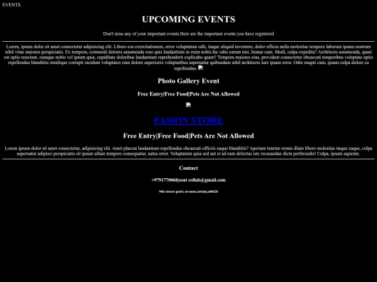 events/vishwa screenshot