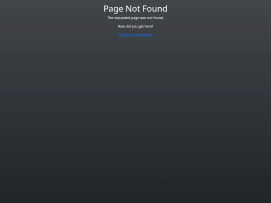 not_found screenshot