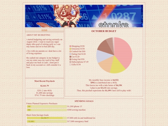 finance screenshot