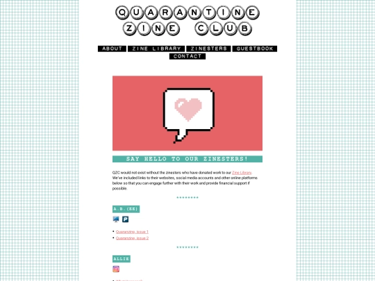 zinesters screenshot