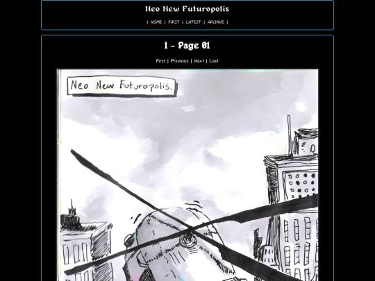 comics/futuropolis screenshot