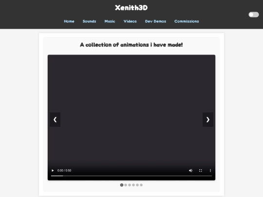videos screenshot