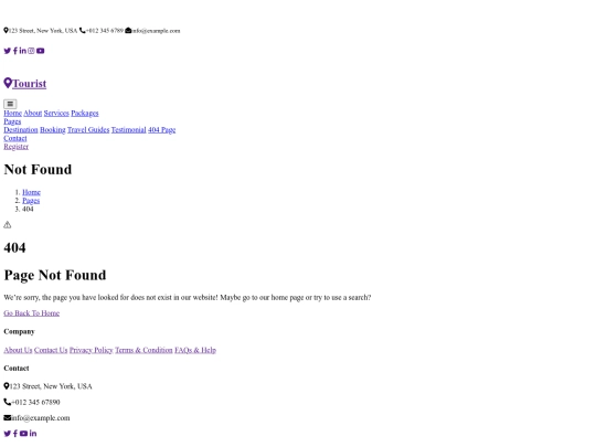 404 screenshot