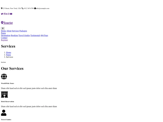 service screenshot