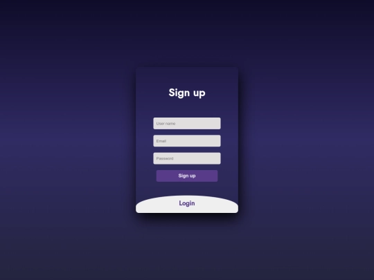 signin screenshot
