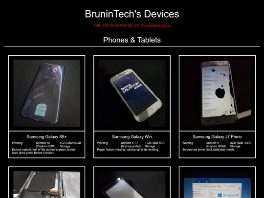 Devices/devices screenshot
