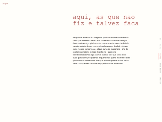 dudu site/pages/talvez screenshot