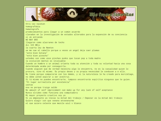 blog-entries/favorites-quotes screenshot