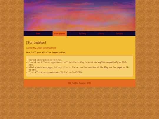 SiteUpdates screenshot