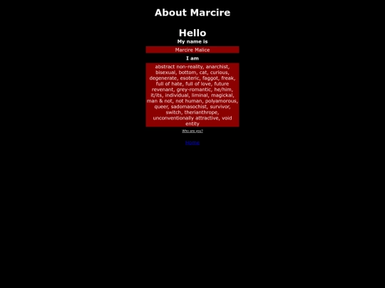 about-marcire screenshot