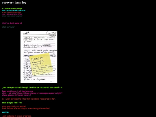 html/recovery-team screenshot