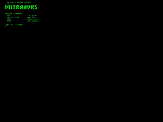 html/terminal screenshot