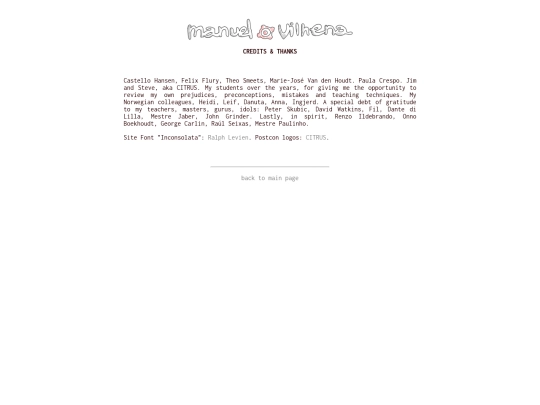 credits screenshot