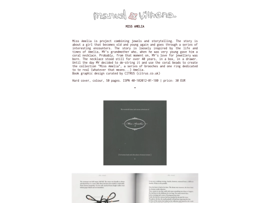 curios/missamelia screenshot