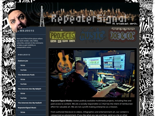 projects screenshot