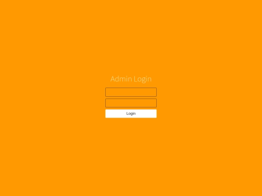 Admin screenshot