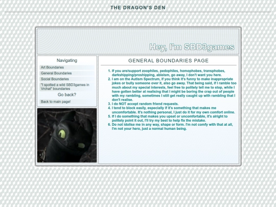 generalboundries screenshot