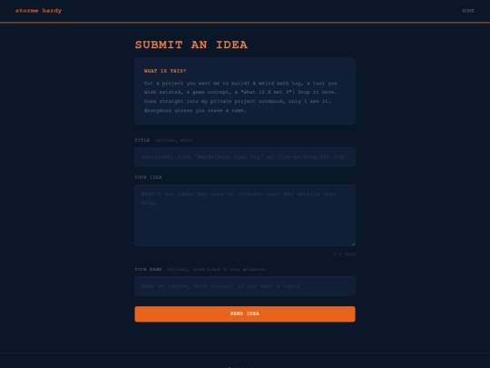 ideas screenshot