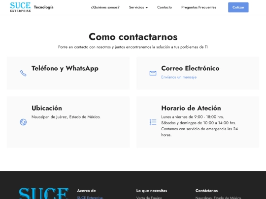 contacto screenshot