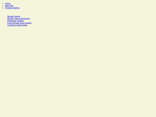 Tests/Dev screenshot
