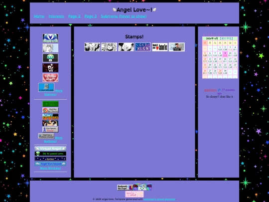 stamps screenshot