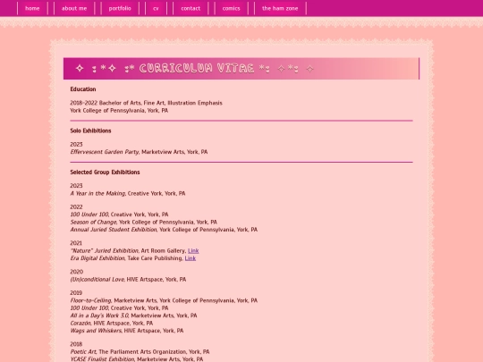 cv screenshot